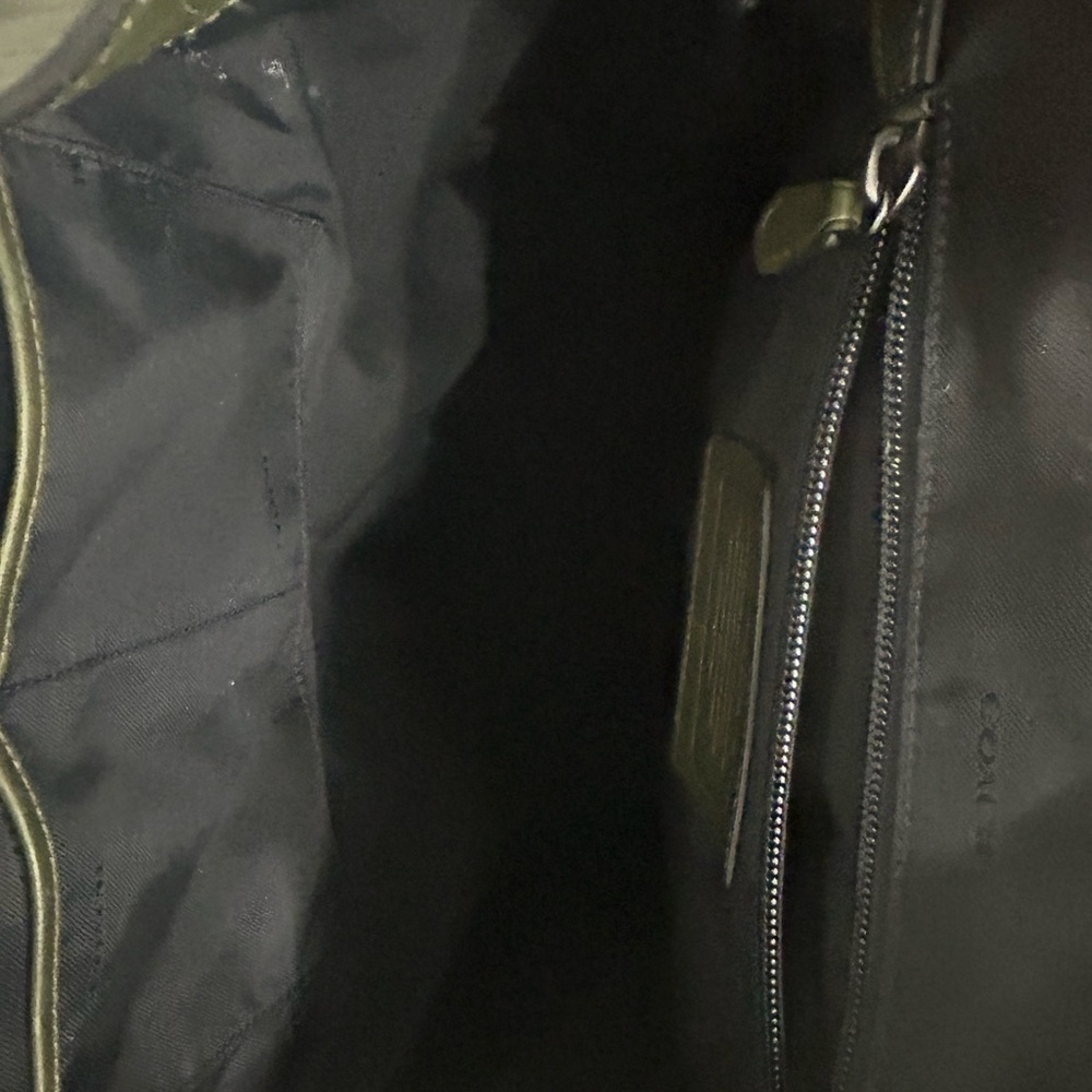 Coach Olive Green Backpack - Picture 6 of 6